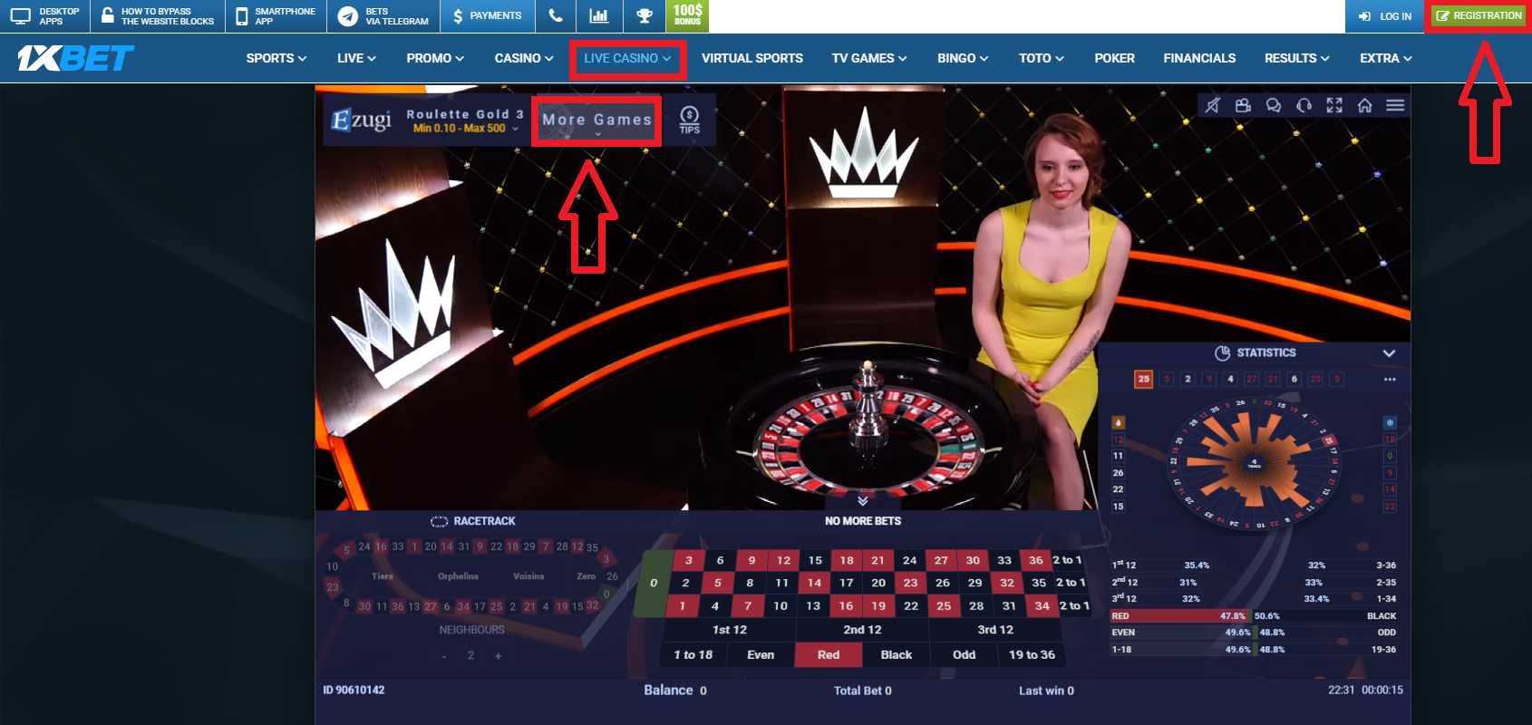 1xBet Blackjack and Other Games in the Mobile Casino